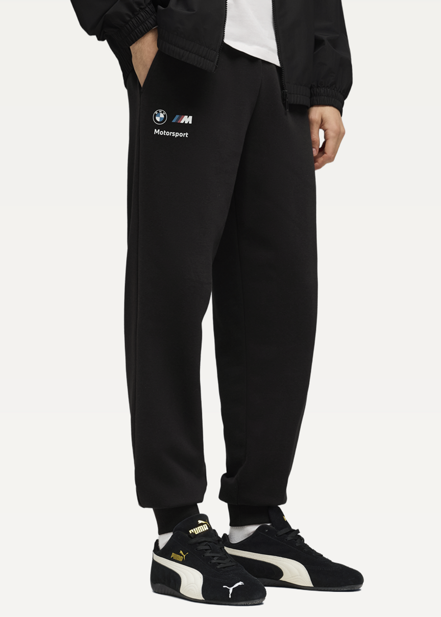 Спортивные штаны мужские BMW MMS Ess Pants Ft черного цвета