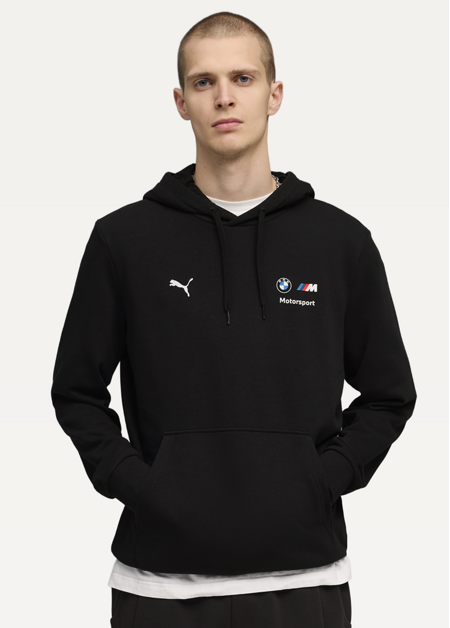 Худі чоловіче PUMA BMW MMS Ess Hoodie Ft чорного кольору