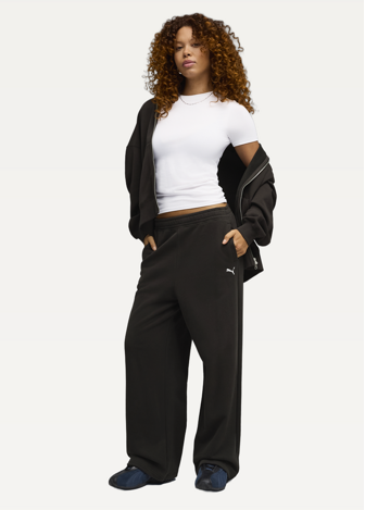 Спортивні штани жіночі PUMA Peach Touch Sweatpants чорного кольору