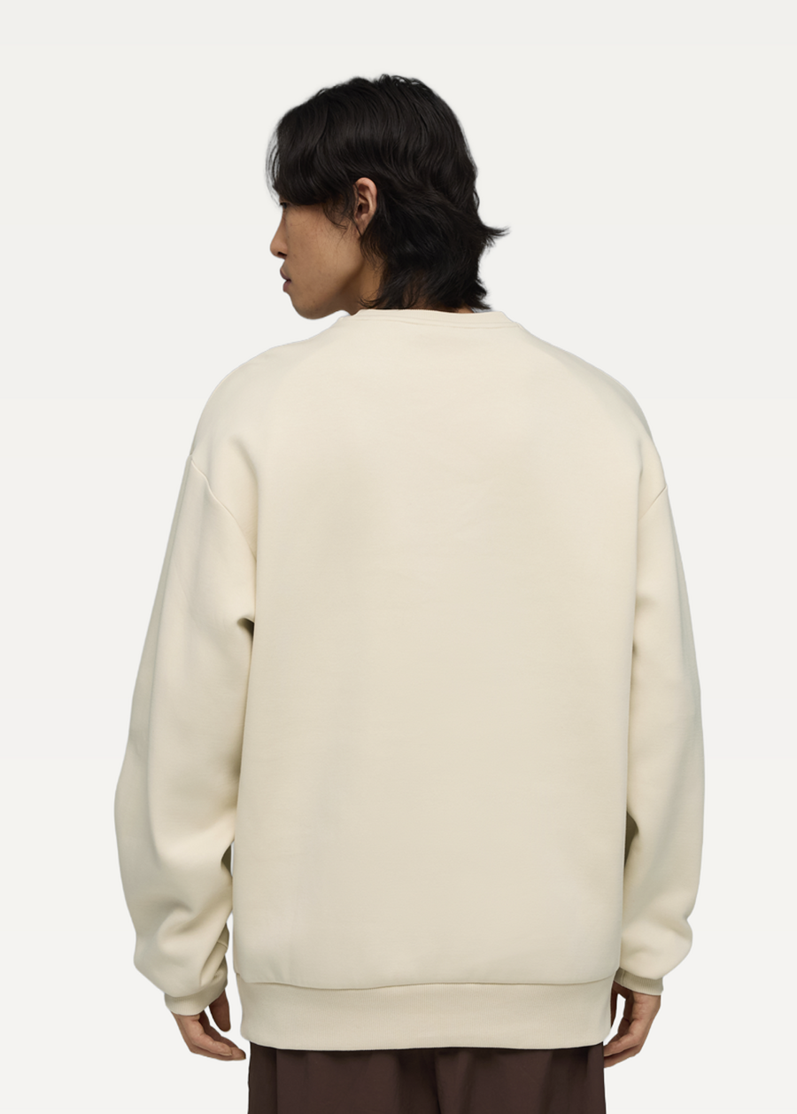 Світшот чоловічий PUMA ESS ELEVATED CAT LOGO Crew Alpine Snow