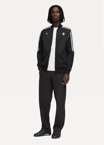 Спортивные штаны мужские PUMA Ferrari PM1 Sweat Pants черного цвета