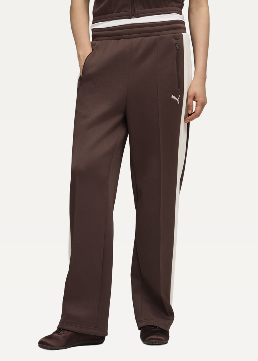Спортивні штани жіночі PUMA T7 ALWAYS ON Straight Pants Chocolate Brown