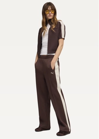 Спортивні штани жіночі PUMA T7 ALWAYS ON Straight Pants Chocolate Brown