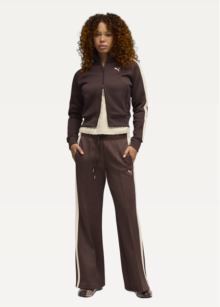 Олімпійка жіноча PUMA T7 ALWAYS ON Track Jacket Chocolate Brown