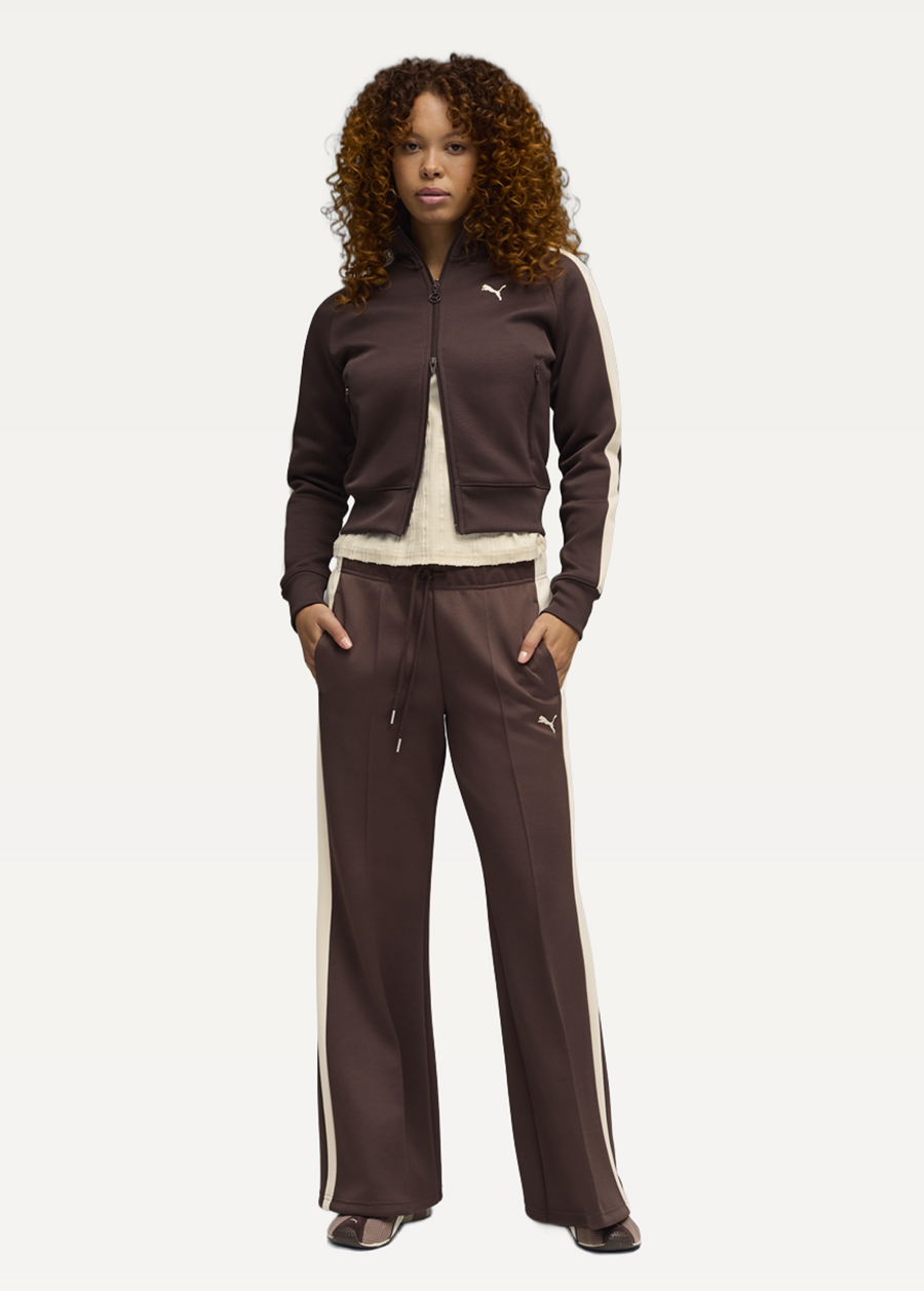 Олімпійка жіноча PUMA T7 ALWAYS ON Track Jacket Chocolate Brown