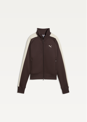 Олімпійка жіноча PUMA T7 ALWAYS ON Track Jacket Chocolate Brown