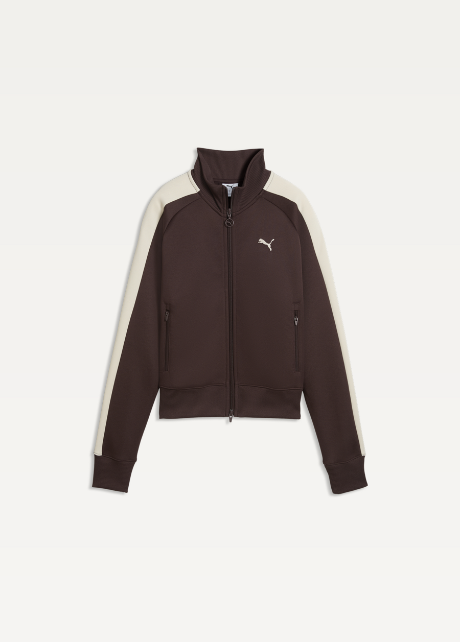 Олімпійка жіноча PUMA T7 ALWAYS ON Track Jacket Chocolate Brown