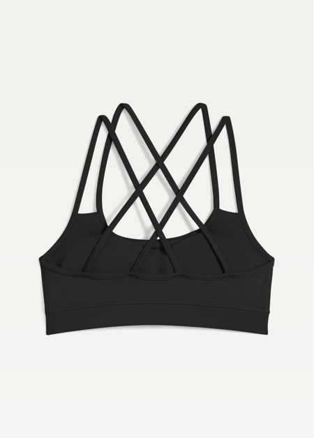 Спортивний топ жіночий PUMA MOVE Strappy Bra - Low чорного кольору