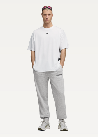 Футболка чоловіча PUMA M GRAPHIC OVERSIZED TEE білого кольору