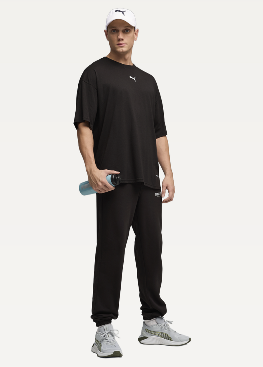 Футболка чоловіча PUMA M GRAPHIC OVERSIZED TEE чорного кольору