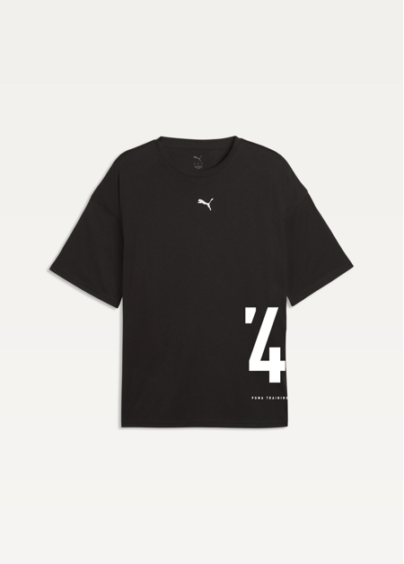 Футболка чоловіча PUMA M GRAPHIC OVERSIZED TEE чорного кольору