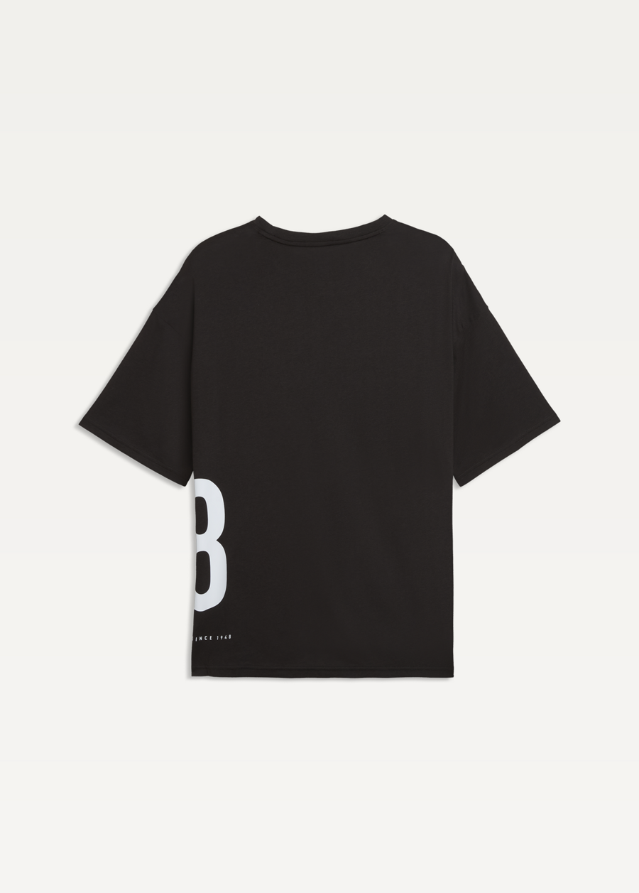 Футболка чоловіча PUMA M GRAPHIC OVERSIZED TEE чорного кольору