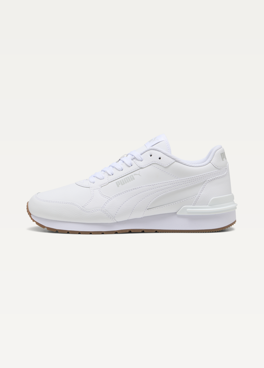 Кросівки чоловічі PUMA ST Runner v4 L PUMA White-Glacial Gray-Gum