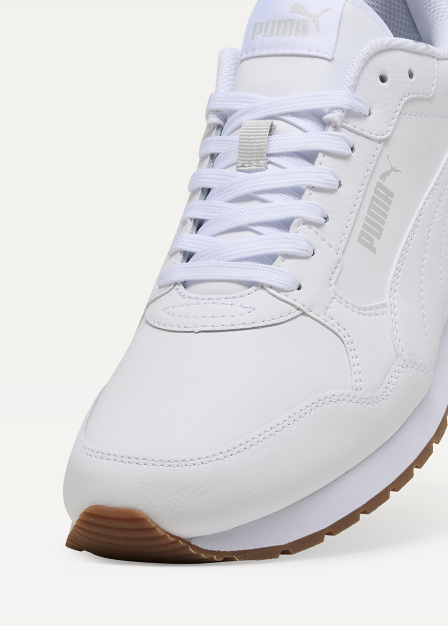 Кросівки чоловічі PUMA ST Runner v4 L PUMA White-Glacial Gray-Gum