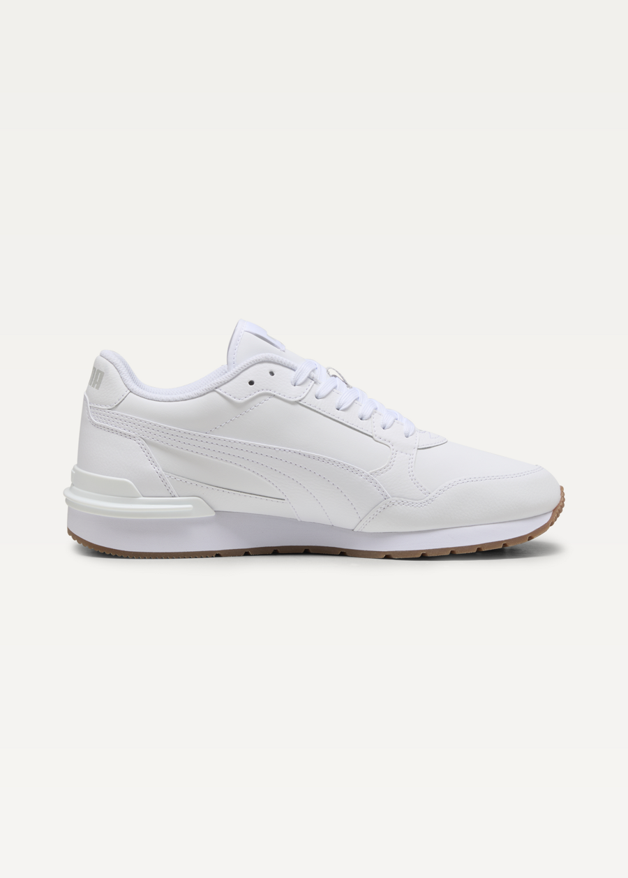 Кросівки чоловічі PUMA ST Runner v4 L PUMA White-Glacial Gray-Gum