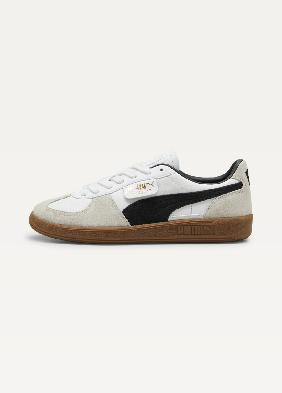 Кросівки PUMA Palermo Lth Unisex PUMA White-Vapor Gray-Gum