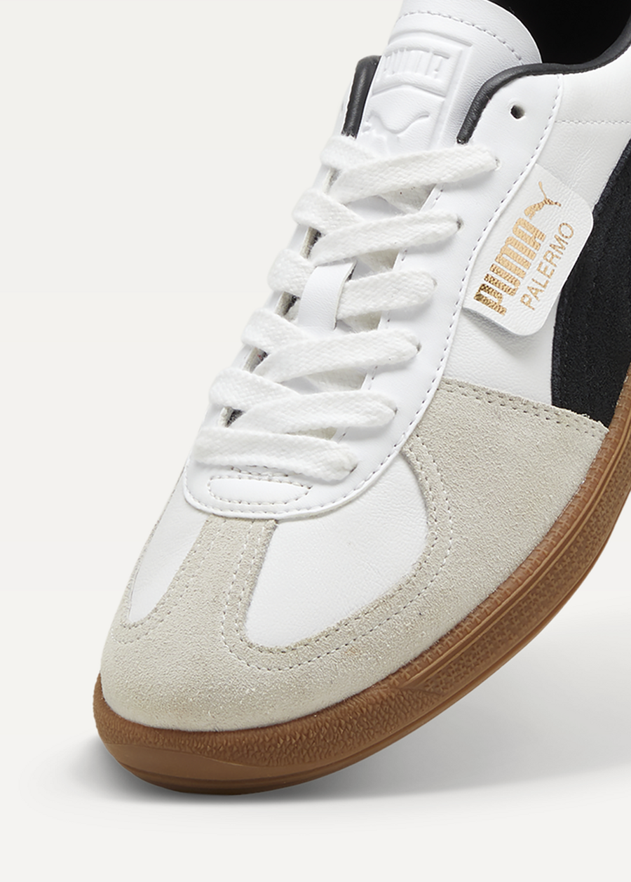 Кросівки PUMA Palermo Lth Unisex PUMA White-Vapor Gray-Gum