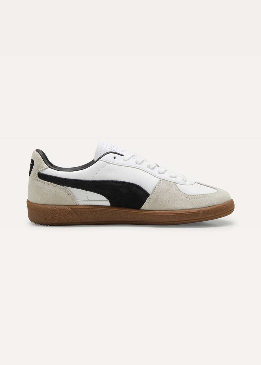 Кросівки PUMA Palermo Lth Unisex PUMA White-Vapor Gray-Gum