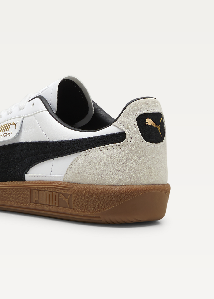 Кросівки PUMA Palermo Lth Unisex PUMA White-Vapor Gray-Gum