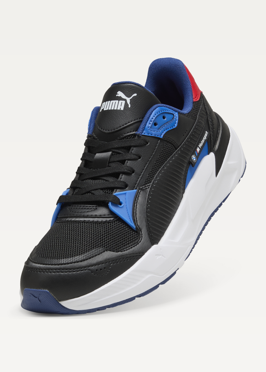 Кросівки чоловічі BMW MMS Trinity 2 PUMA Black-Pro Blue-Pop Red