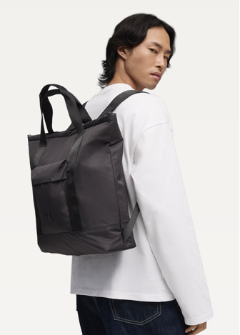 Сумка-шопер PUMA ESSENTIALS Tote Backpack чорного кольору