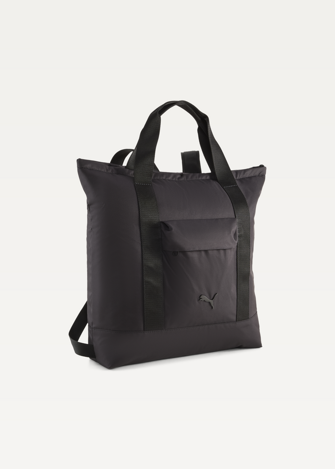 Сумка-шопер PUMA ESSENTIALS Tote Backpack чорного кольору