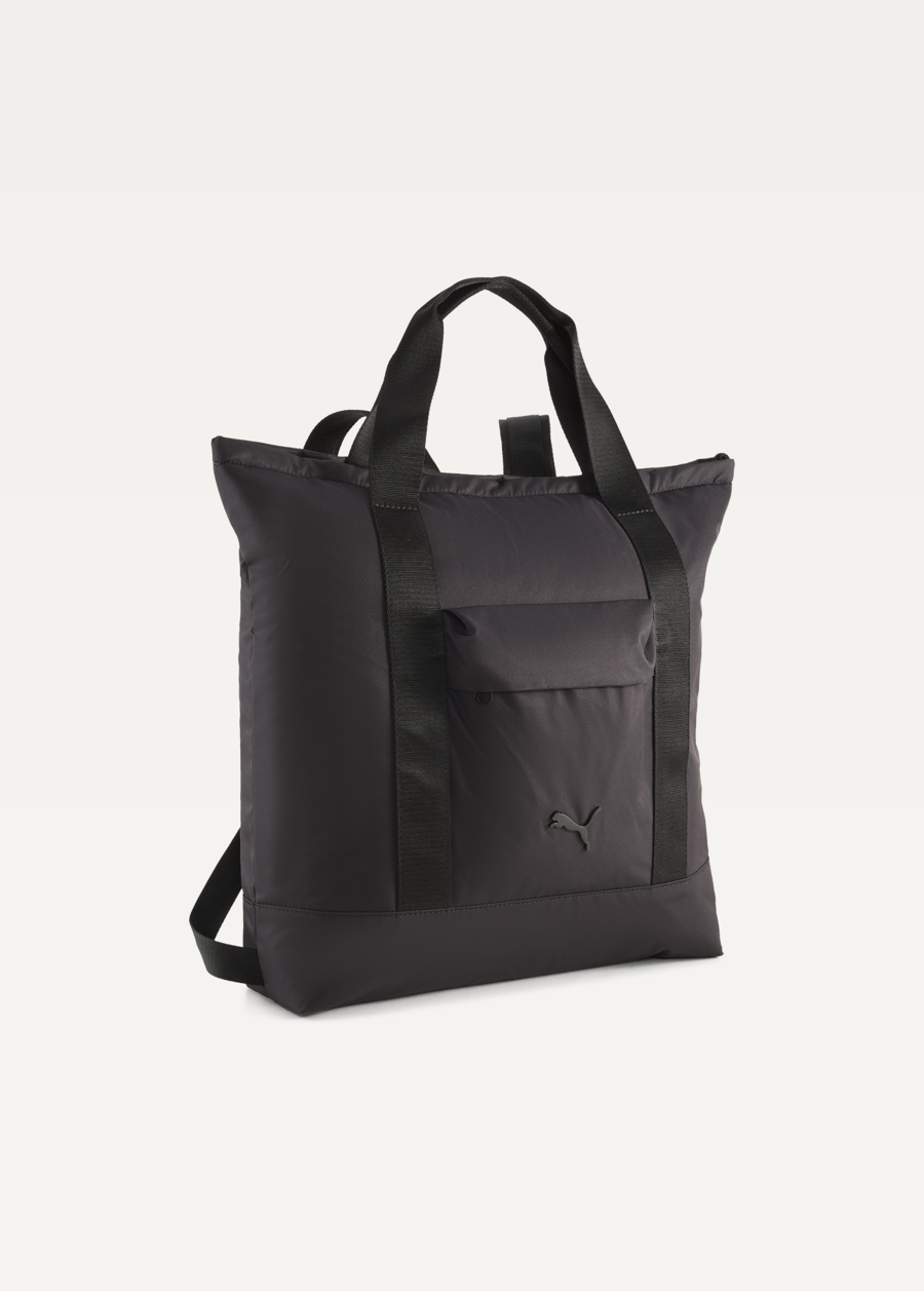 Сумка-шопер PUMA ESSENTIALS Tote Backpack чорного кольору
