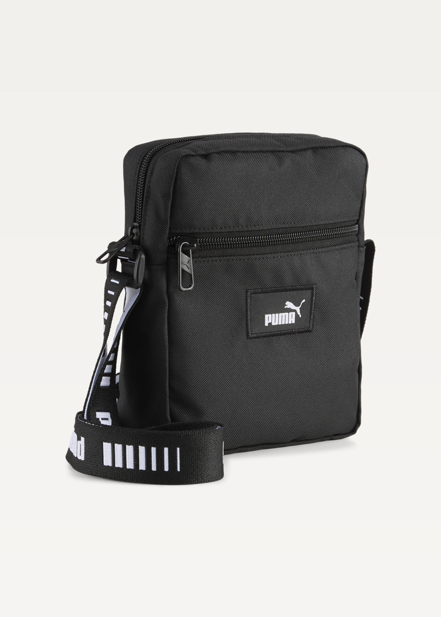 Сумка PUMA PHASE TAPE Portable чорного кольору