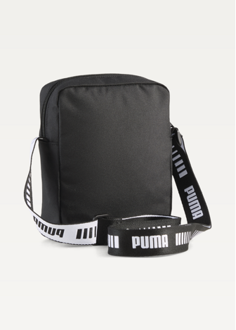 Сумка PUMA PHASE TAPE Portable чорного кольору