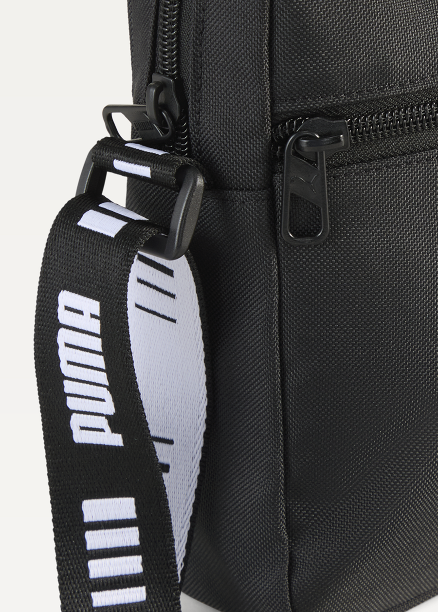Сумка PUMA PHASE TAPE Portable чорного кольору