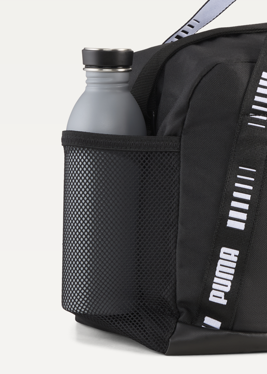 Спортивна сумка PUMA PHASE TAPE Small Sports чорного кольору