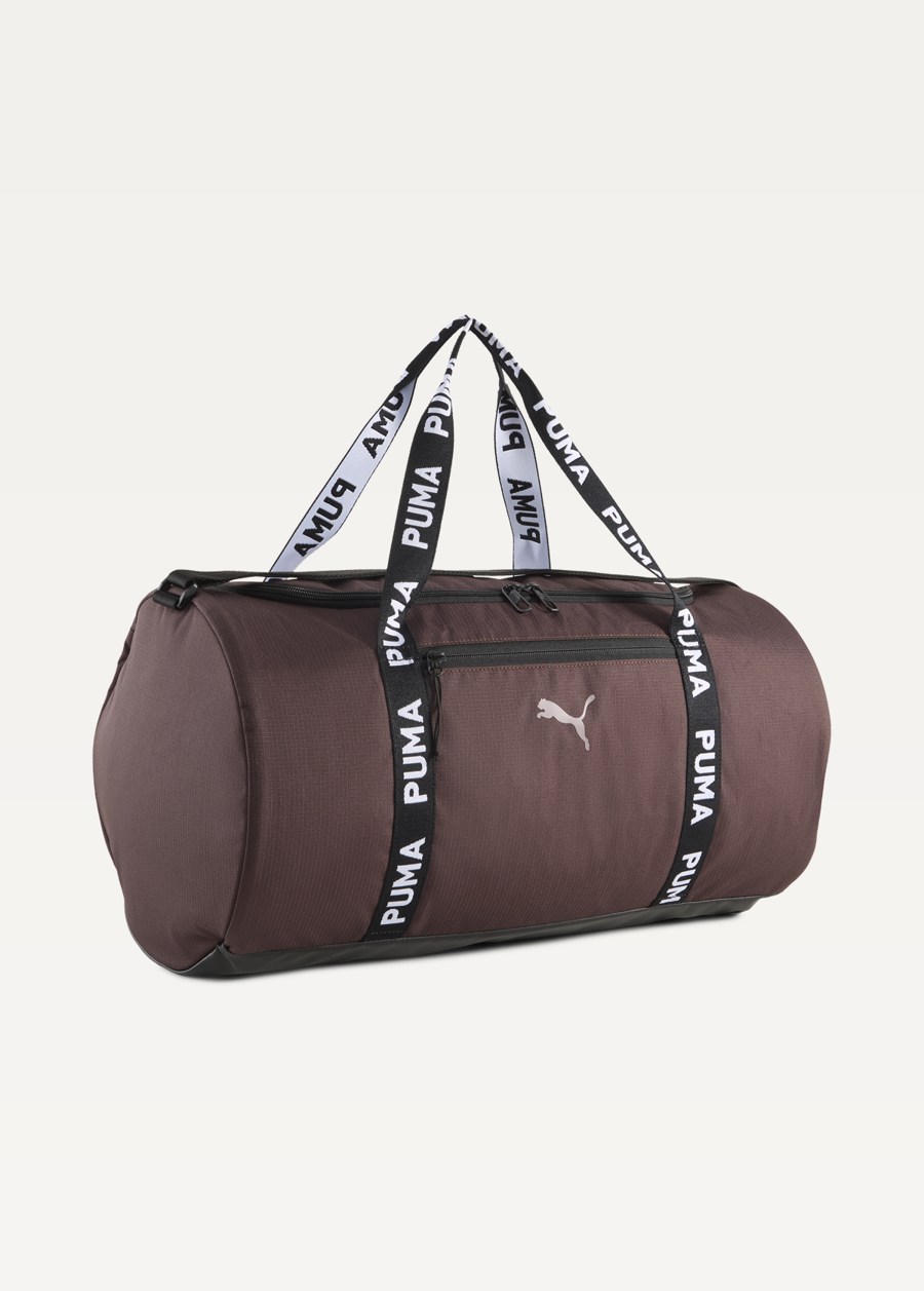 Спортивна сумка жіноча PUMA AT ESS Barrel Bag Chocolate Brown