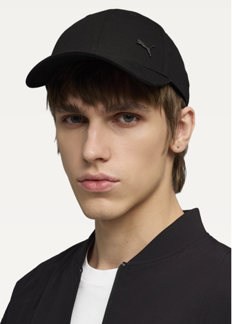 Кепка PUMA ESS ELEVATED PUMA CAT BB Cap чорного кольору