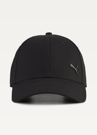 Кепка PUMA ESS ELEVATED PUMA CAT BB Cap чорного кольору