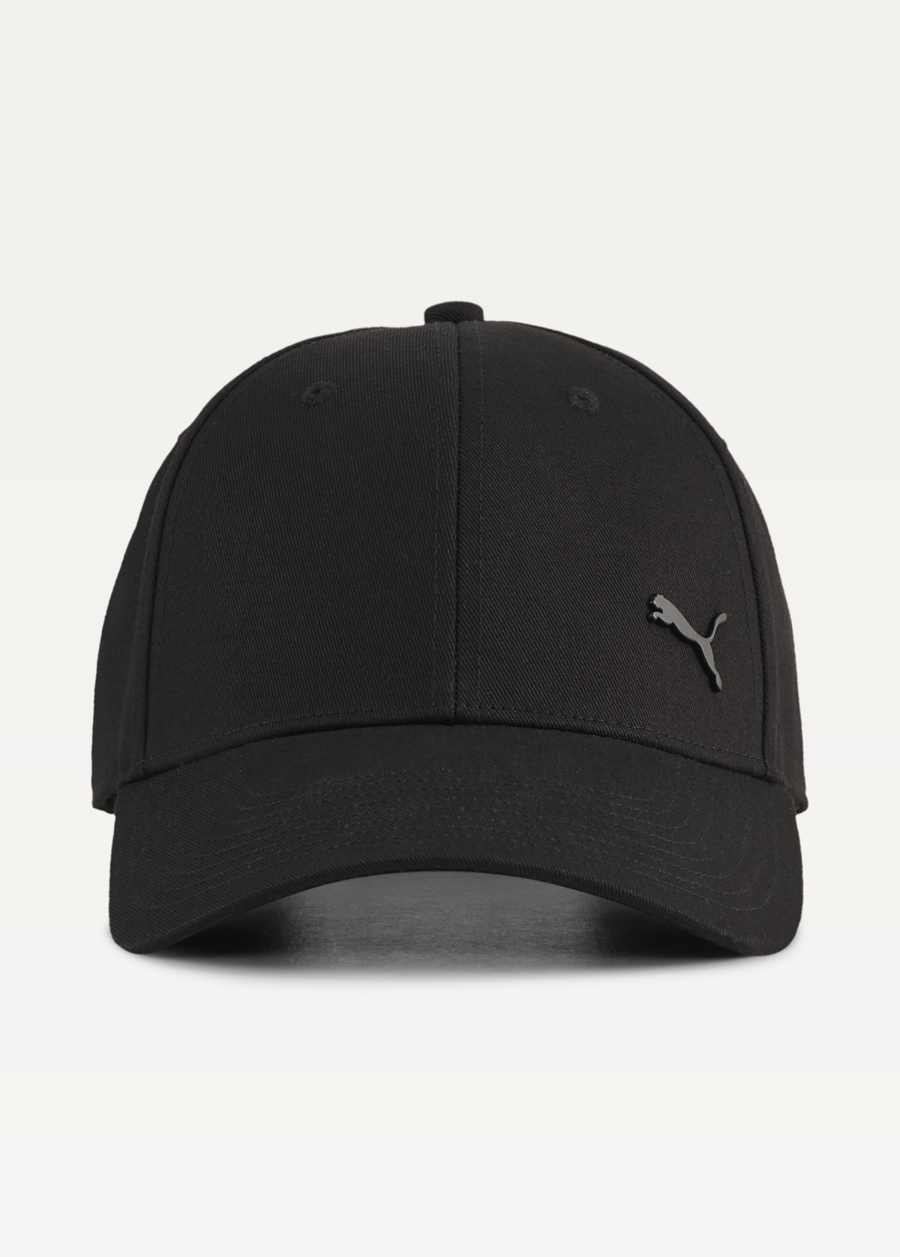 Кепка PUMA ESS ELEVATED PUMA CAT BB Cap чорного кольору