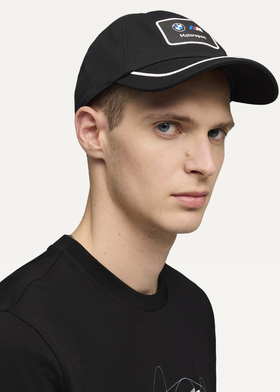 Кепка PUMA BMW MMS HERITAGE Dad Cap чорного кольору