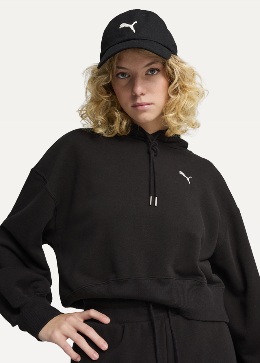 Кепка PUMA WARDROBE ESS Dad Cap чорного кольору