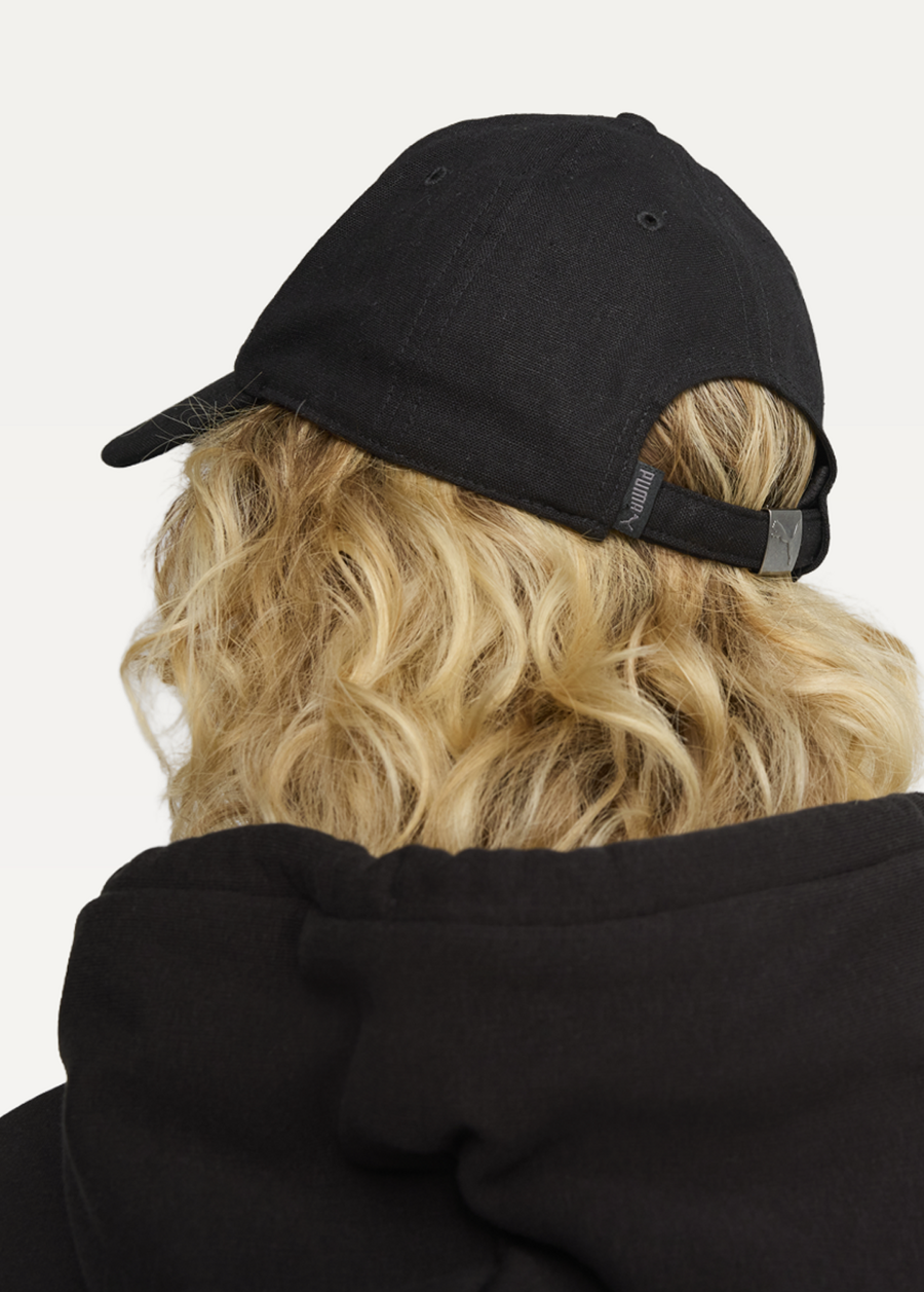 Кепка PUMA WARDROBE ESS Dad Cap чорного кольору