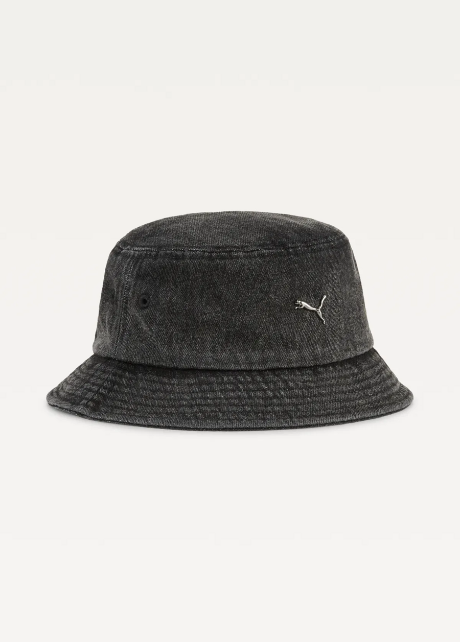 Панама PUMA WARDROBE ESS Bucket Hat Unisex чорного кольору
