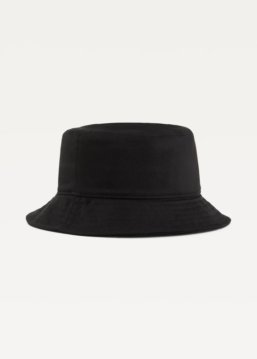 Панама PUMA ESS NO.1 LOGO Bucket Hat Unisex чорного кольору