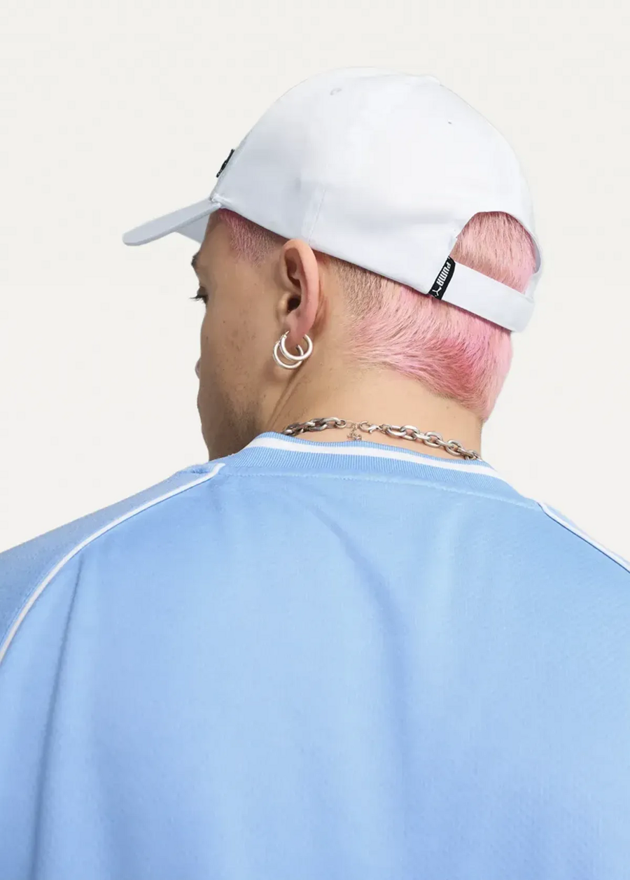 Кепка PUMA ESS METAL PUMA CAT BB Cap Unisex білого кольору