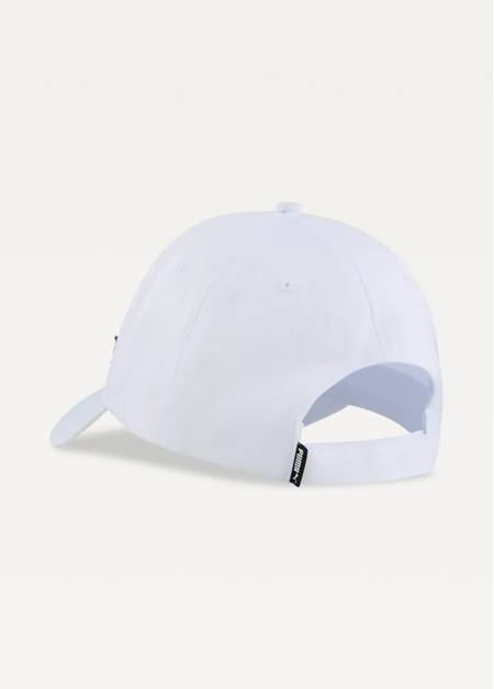 Кепка PUMA ESS METAL PUMA CAT BB Cap Unisex білого кольору