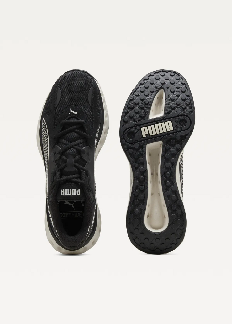 Кросівки Unisex PUMA Softride Frequence PUMA Black-Warm White