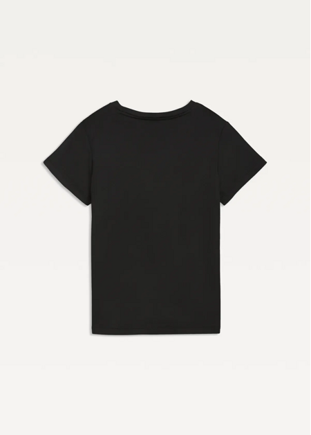 Футболка жіноча PUMA W Run Slogan Graphic Tee чорного кольору