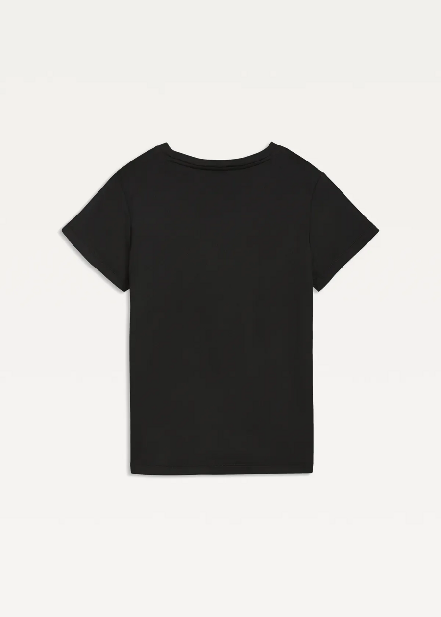 Футболка жіноча PUMA W Run Slogan Graphic Tee чорного кольору