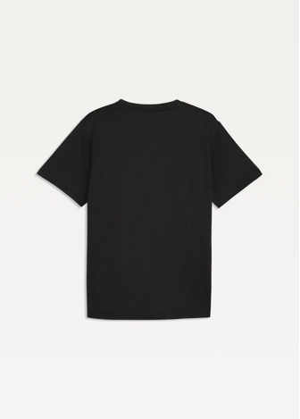 Футболка чоловіча PUMA M Run Slogan Graphic Tee чорного кольору