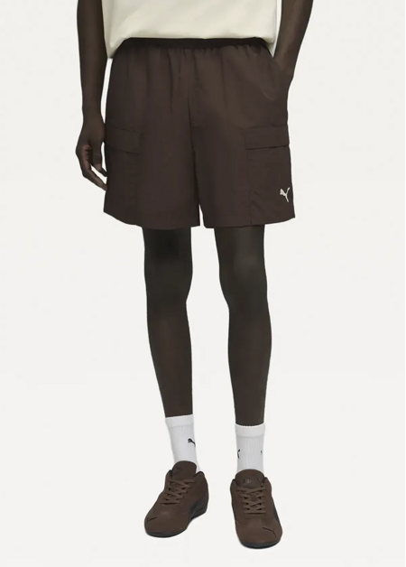 Спортивні шорти чоловічі PUMA WARDROBE ESS Cargo Shorts Chocolate Brown