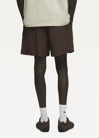 Спортивные шорты мужские PUMA WARDROBE ESS Cargo Shorts Chocolate Brown