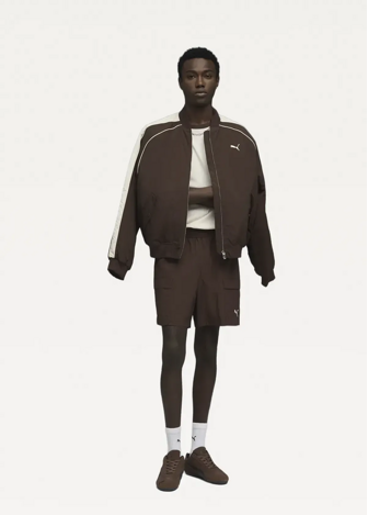 Спортивные шорты мужские PUMA WARDROBE ESS Cargo Shorts Chocolate Brown