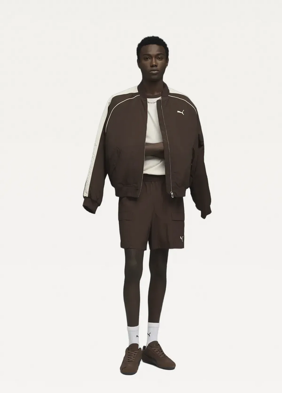 Спортивные шорты мужские PUMA WARDROBE ESS Cargo Shorts Chocolate Brown